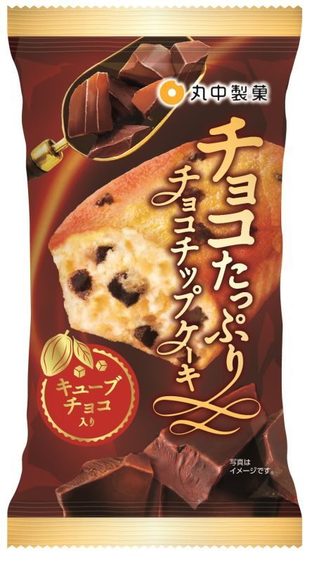 画像1: チョコたっぷりチョコチップケーキ（8個×8箱入）